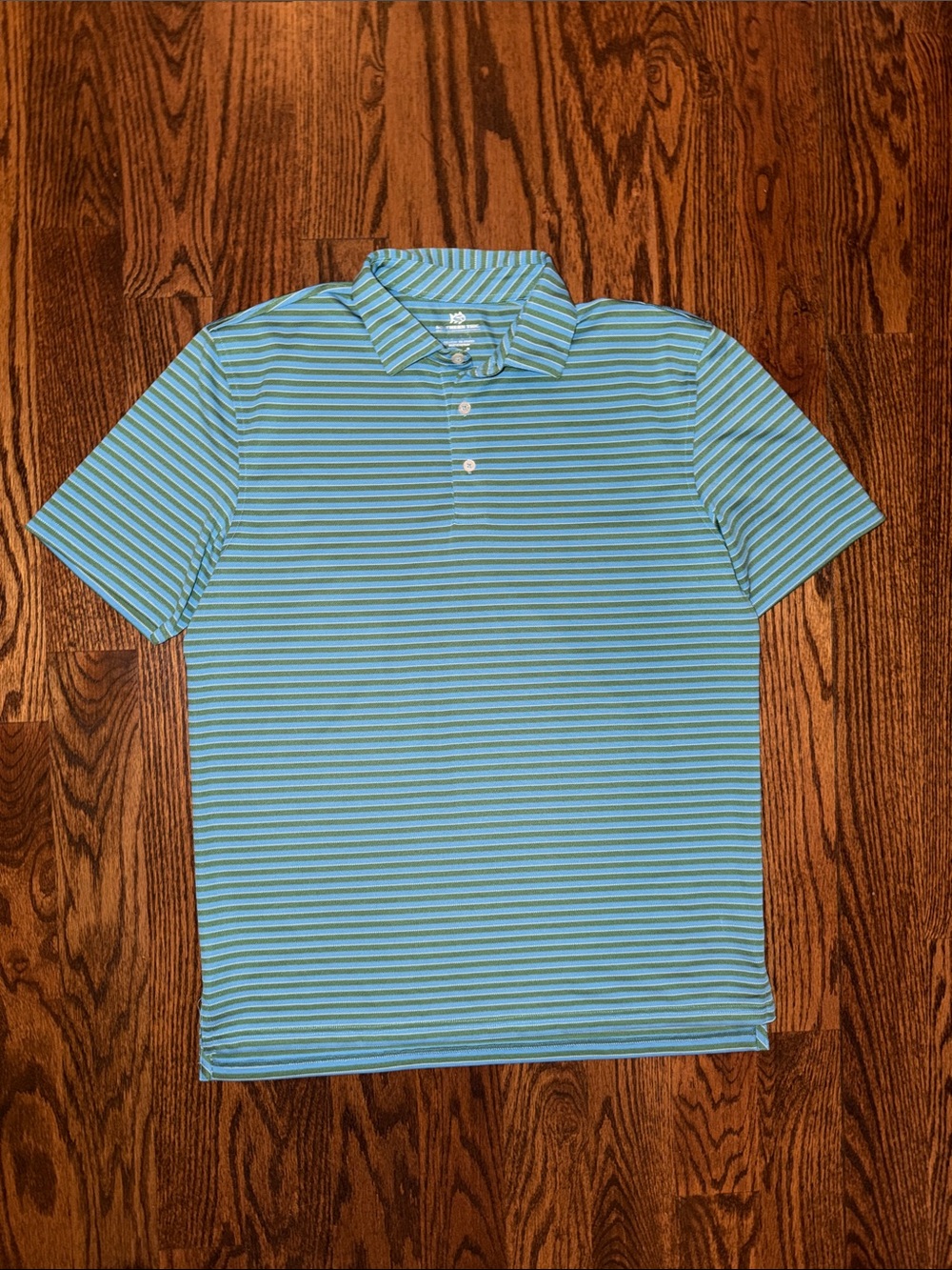 Southern Tide brrr°®-eeze Striped Polo Shirt Medium